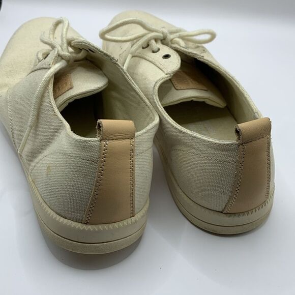 Clae Ellington tan colored outter canvas body lace up style men’s size 10.5 - Picture 5 of 10